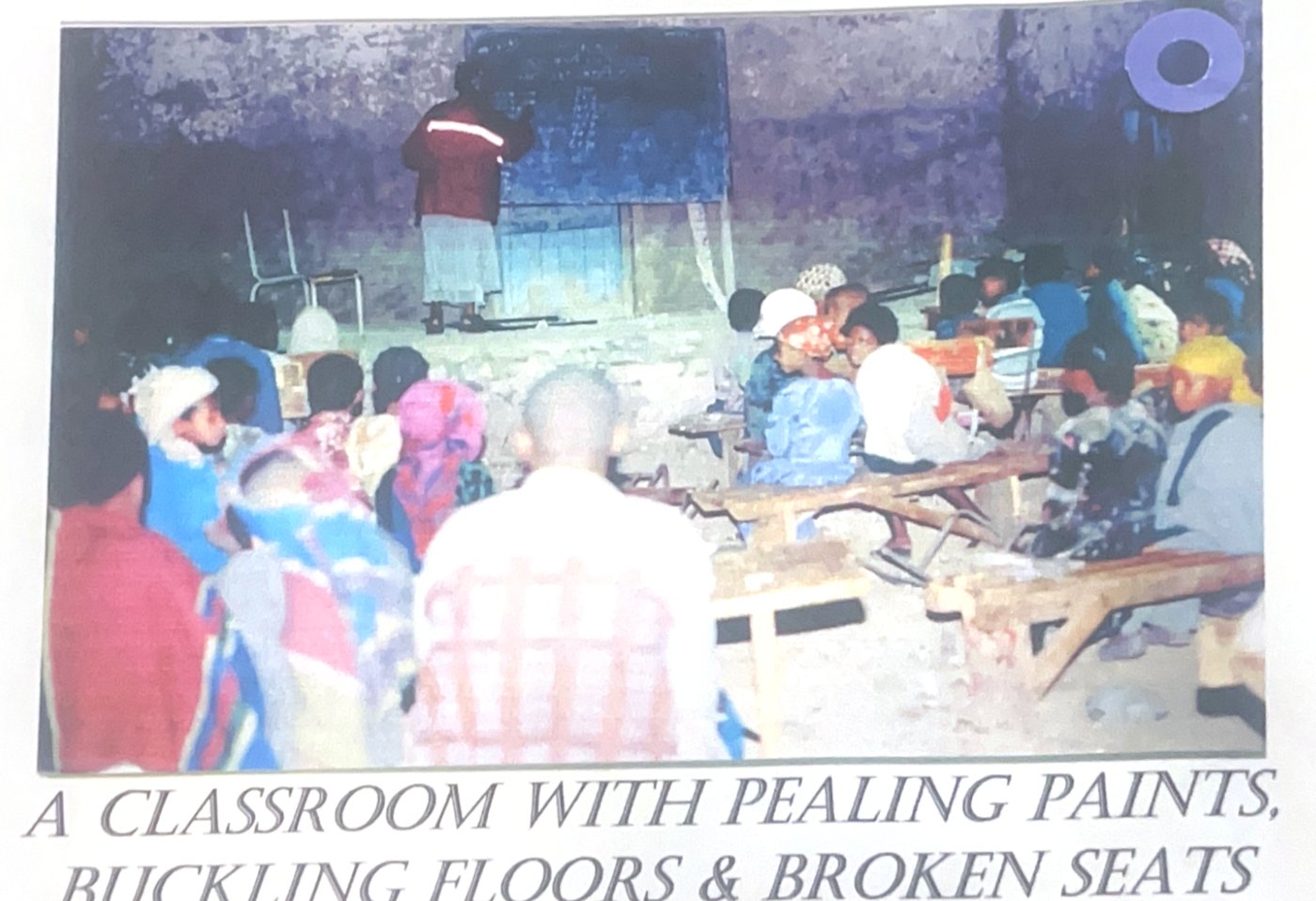 Students and community learning moments in Ethiopia